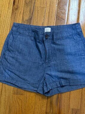a new day Dark Blue Jean Shorts